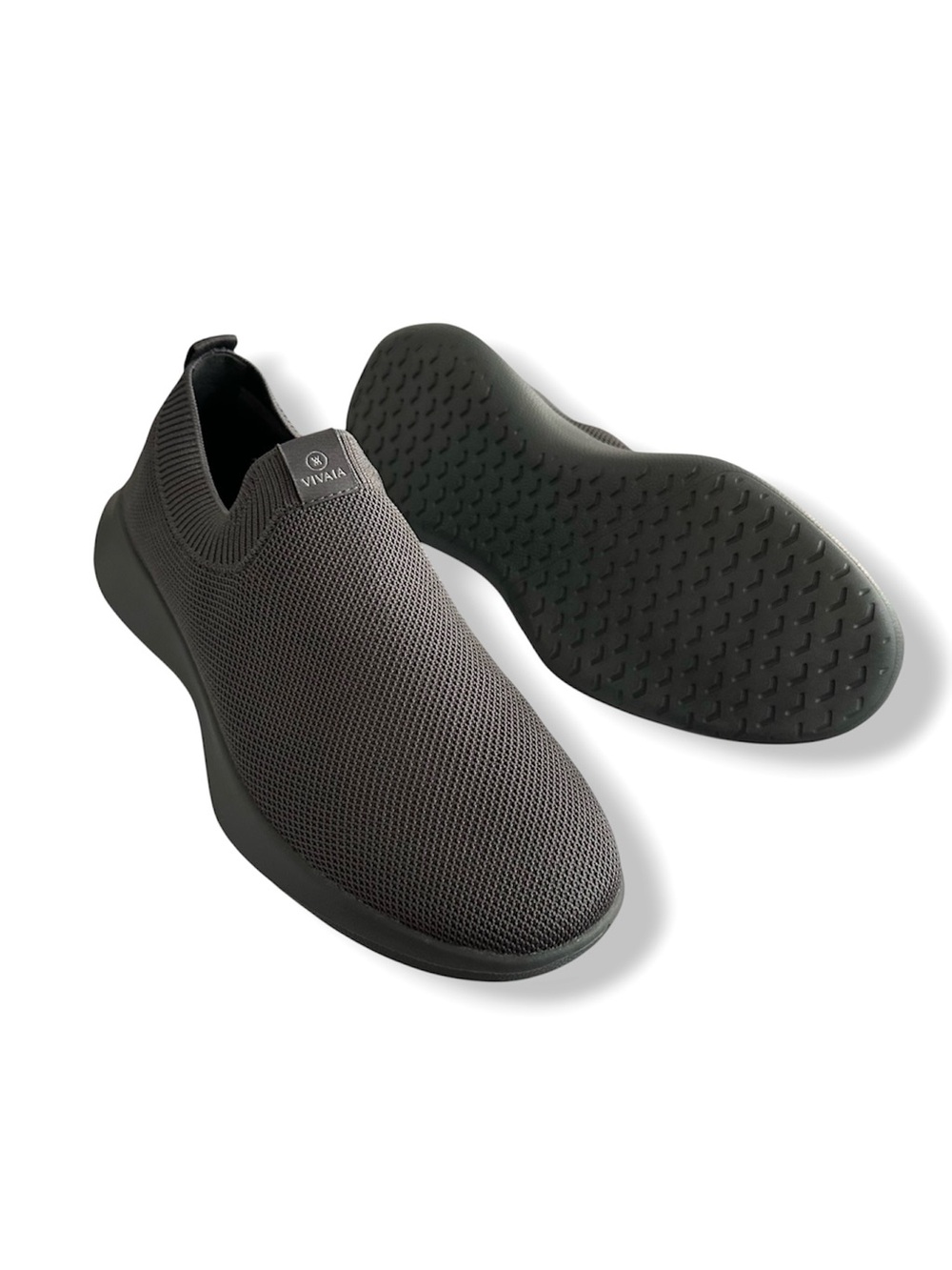 VIVAIA Men’s Waterproof Slip-on Sneakers Bernie Grey Size EU 42 / US Size 9
